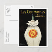 ヴィンテージレモネードソーダ広告 ポストカード (正面/裏面)