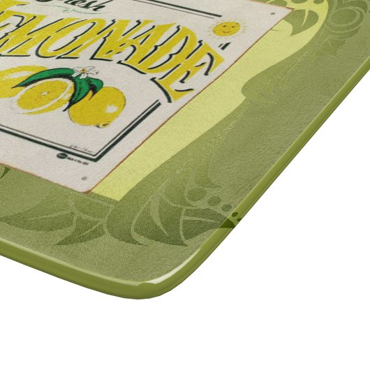 ヴィンテージレモネード標識レモン夏のフルーツ カッティングボード (角)