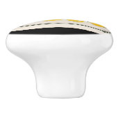 ヴィンテージレモネード標識レモン夏のフルーツ セラミックノブ (側面)