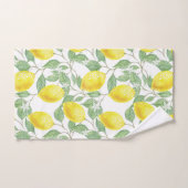 ヴィンテージレモンつる植物タオルセット バスタオルセット (ハンドタオル)