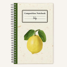 ヴィンテージレモンイラストレーションパーソナライズされたComp