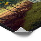 ヴィンテージレモンオーチャードチルドレンのポスター ポスター (角)