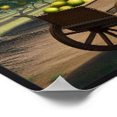 ヴィンテージレモンオーチャードチルドレンのポスター ポスター (角)