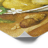 ヴィンテージレモンスチルライフ ポスター (角)