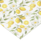 ヴィンテージレモンツリーパターン テーブルクロス (アングル)