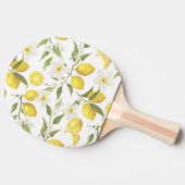 ヴィンテージレモンツリーパターン 卓球ラケット (横)