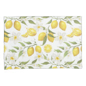 ヴィンテージレモンツリーパターン 枕カバー (正面右)