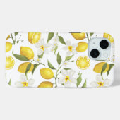 ヴィンテージレモンツリーパターン Case-Mate iPhoneケース (裏面 (横))
