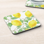 ヴィンテージレモンツリー懸命プラスチックコースター/ 6セット コースター (左側)