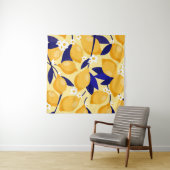 ヴィンテージレモン果実：フードパターン。 タペストリー (インサイチュ)