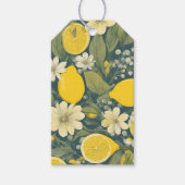 ヴィンテージレモン ギフトタグ (正面)