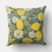 ヴィンテージレモン クッション (裏面)