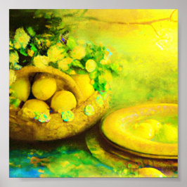 ヴィンテージレモン ポスター