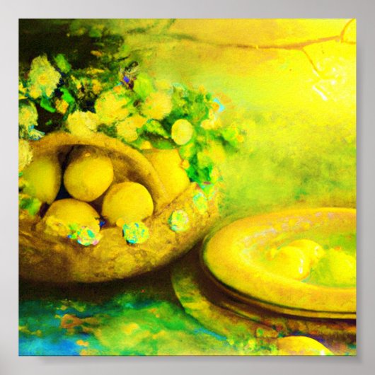 ヴィンテージレモン ポスター (正面)