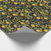 ヴィンテージレモン ラッピングペーパー (角)