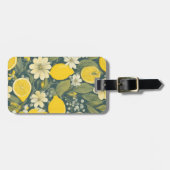 ヴィンテージレモン – 荷札 ラゲッジタグ (正面横)