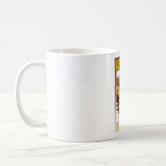 ヴィンテージレヴァンジェノバイタリアツーリズム コーヒーマグカップ (左)