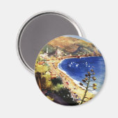 ヴィンテージレヴァンジェノバイタリアツーリズム マグネット (正面/裏面)