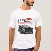 ヴィンテージレーサースピード Tシャツ (正面)