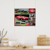 ヴィンテージレーサー ポスター (キッチン)