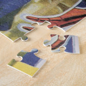 ヴィンテージレーザービームアイズ付きSFロボット ジグソーパズル (側面)