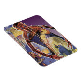 ヴィンテージレーザービームアイズ付きSFロボット マグネット (右側)