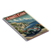 ヴィンテージレーシングカーでAmalfi Coast ノートブック (右側)
