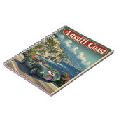 ヴィンテージレーシングカーでAmalfi Coast ノートブック (左側)