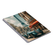 ヴィンテージレーシングカーパリ ノートブック (右側)