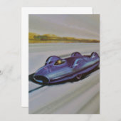 ヴィンテージレーシングカー招待状 招待状 (正面/裏面)