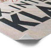 ヴィンテージレーシングカー輸送ポスタープリント ポスター (角)