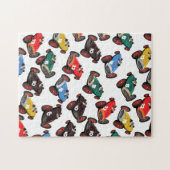 ヴィンテージレーシングカー ジグソーパズル (横)