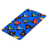 ヴィンテージレーシングカー マグネット (左側)