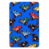 ヴィンテージレーシングカー マグネット (縦)