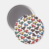 ヴィンテージレーシングカー マグネット (正面/裏面)