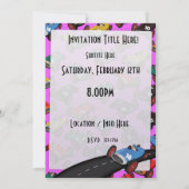 ヴィンテージレーシングカー 招待状 (裏面)