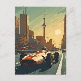 ヴィンテージレーシングカーinトロント ポストカード