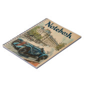 ヴィンテージレーシングカーinパリ ノートブック (左側)