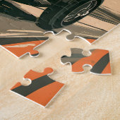 ヴィンテージレーシングカーinマイアミ ジグソーパズル (側面)