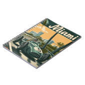 ヴィンテージレーシングカーinマイアミ ノートブック (左側)