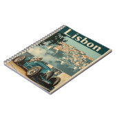 ヴィンテージレーシングカーinリスボン ノートブック (左側)