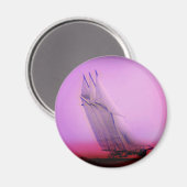 ヴィンテージレーシングヨットマグネット マグネット (正面/裏面)