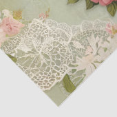 ヴィンテージレースとバラデコページティッシュペーパー 薄葉紙 (詳細)