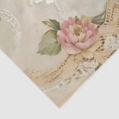 ヴィンテージレースとバラデコページティッシュペーパー 薄葉紙 (詳細)