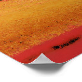 ヴィンテージレースのカラー ポスター (角)