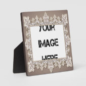 ヴィンテージレースアートプラーク フォトプラーク (正面)