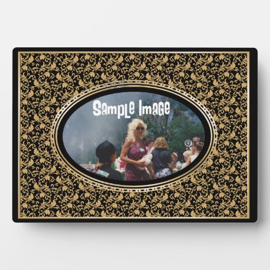 ヴィンテージレースアートプラーク フォトプラーク (正面)