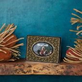 ヴィンテージレースアートプラーク フォトプラーク (側面)