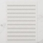 ヴィンテージレースエンボスシ空白のート音楽10ステーブ (裏面)