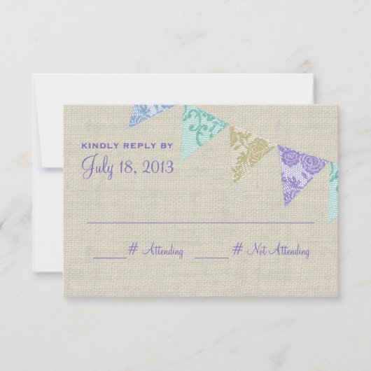 ヴィンテージレースカントリーの返金 出欠カード (正面)